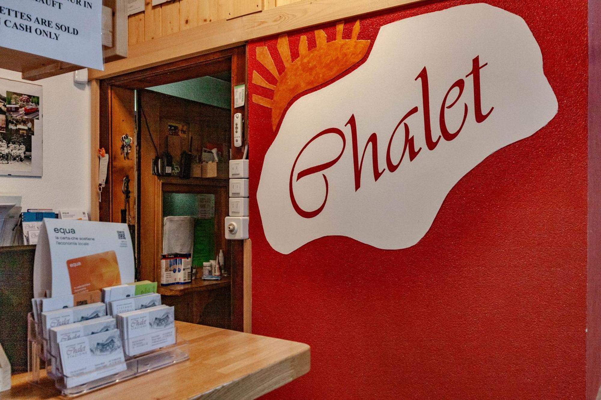 Ristorante Pensione Chalet Stazione Poschiavo Exterior foto